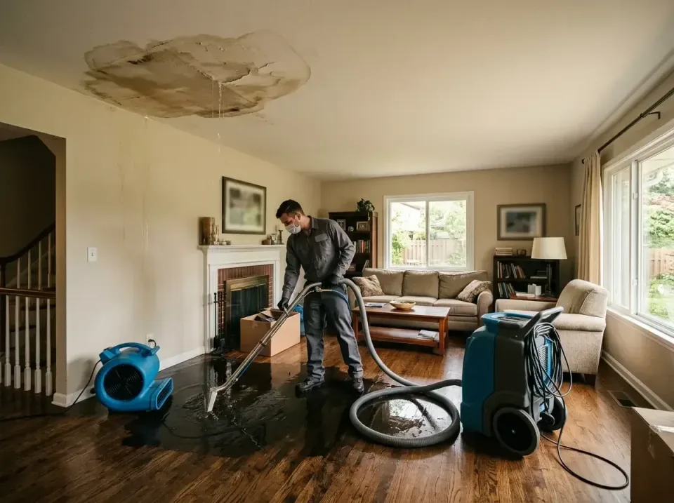 attic-pipe-burst-ceiling-drip-008 — frequently asked questions, Water Damage Restoration & Carpet Care in Barstow, CA